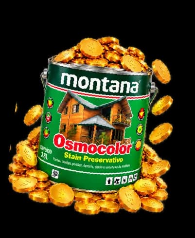 Osmocolor Stain Preservativo com moedas